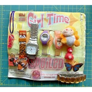 Vintage Girl Time Vending Machine Display Board #489